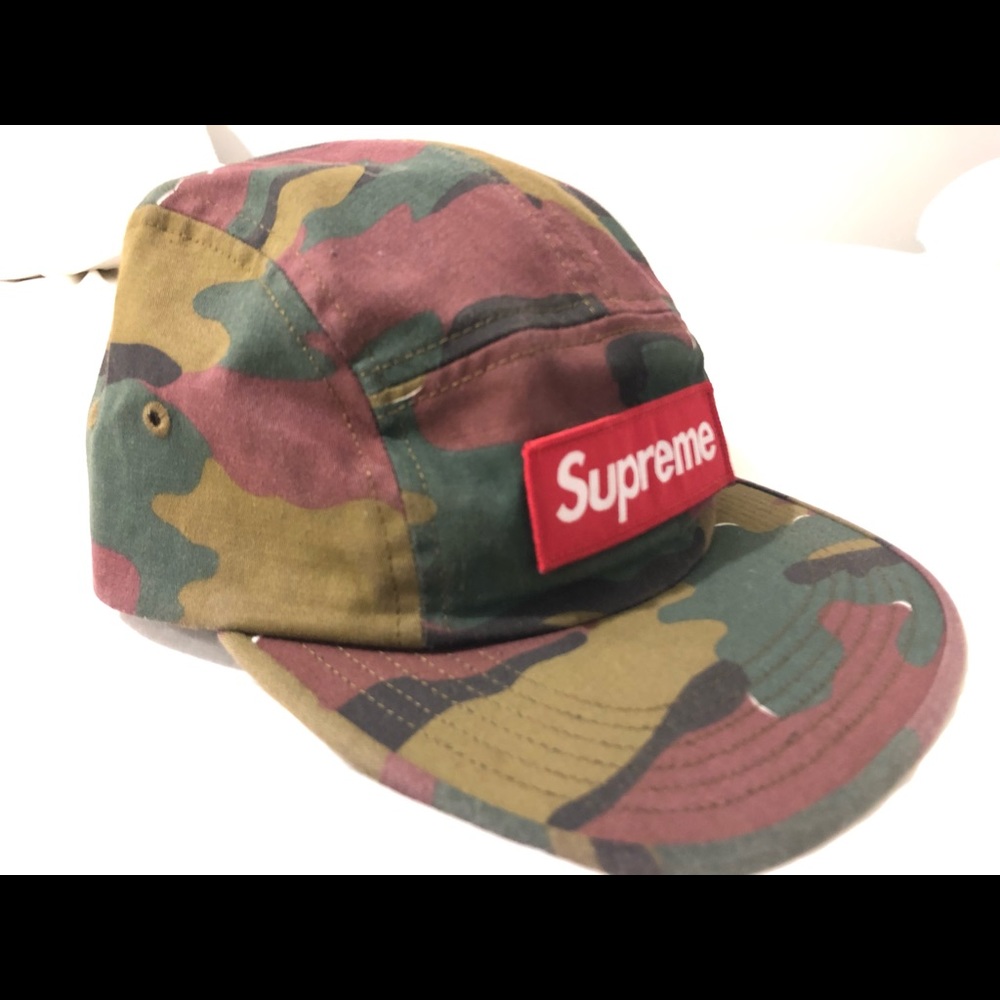 Supreme Jigsaw Camo Cap